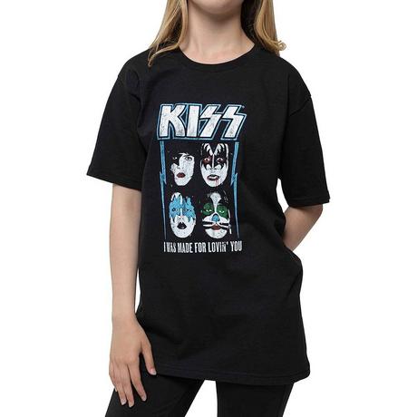 KISS  Tshirt MADE FOR LOVIN' YOU Enfant 