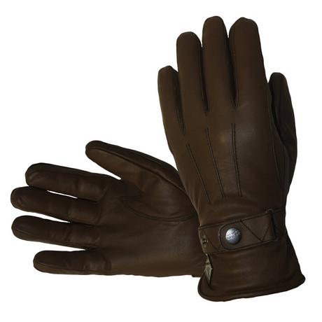 HOFLER  Rindslederhandschuhe , chocolate 