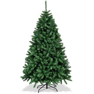 Northix Weihnachtsbaum 183 cm Künstlicher Christbaum Tannenbaum mit faltbarem Metallständer  
