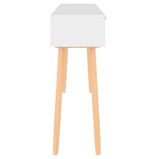 VidaXL Table console bois de pin  