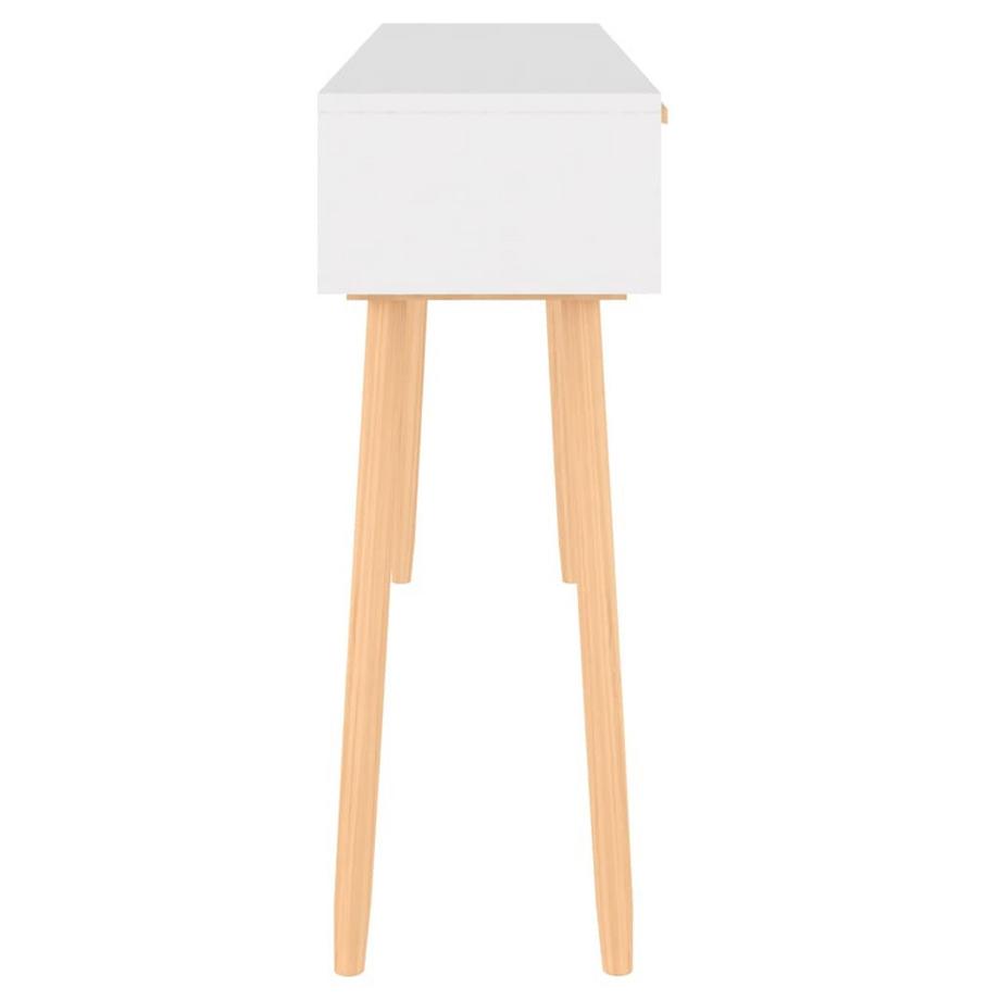 VidaXL Table console bois de pin  