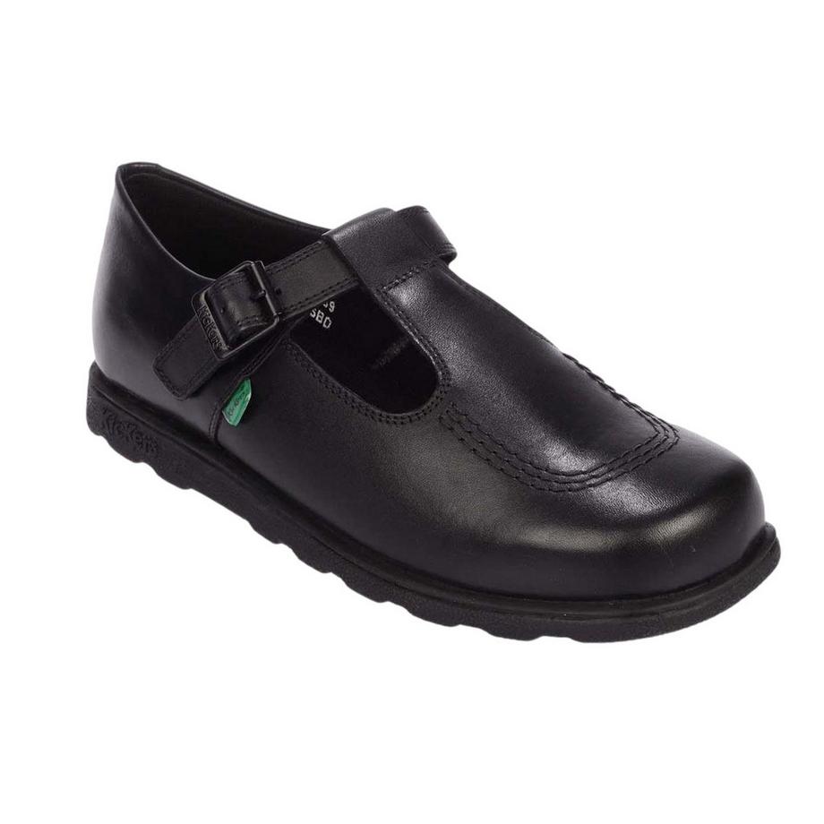 Schuluniformschuhe , Leder, Tschnalle