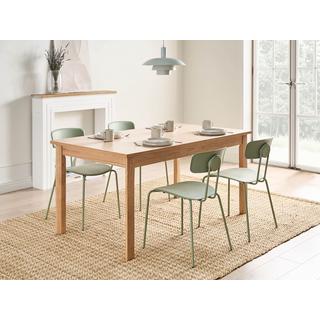 Beliani Table de repas en MDF Traditionnel GISELA  