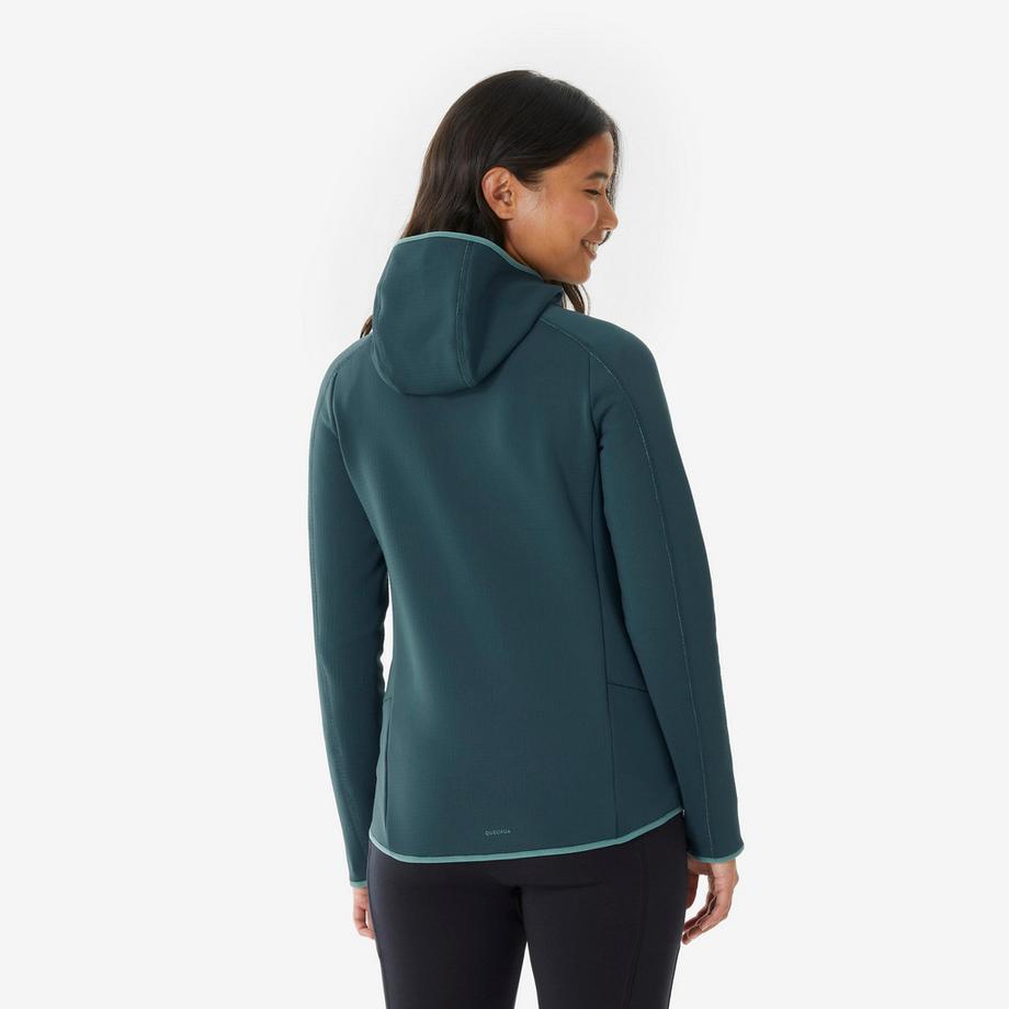 QUECHUA Fleece Wanderjacke  