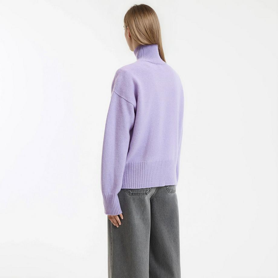 La Redoute Collections Maglione dolcevita in lana cashmere  