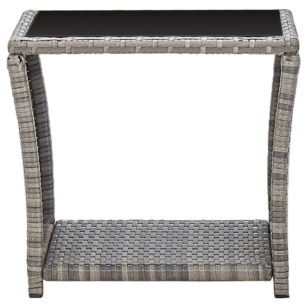 VidaXL Couchtisch poly-rattan  