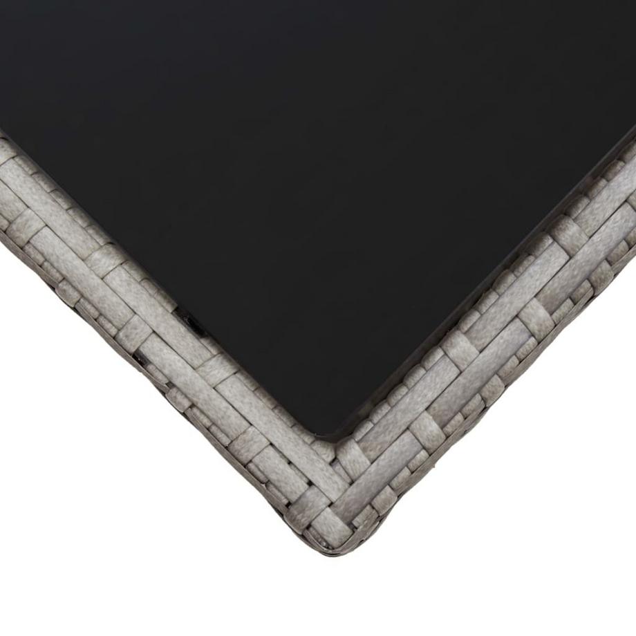 VidaXL Couchtisch poly-rattan  