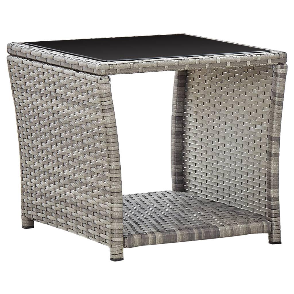 VidaXL Couchtisch poly-rattan  