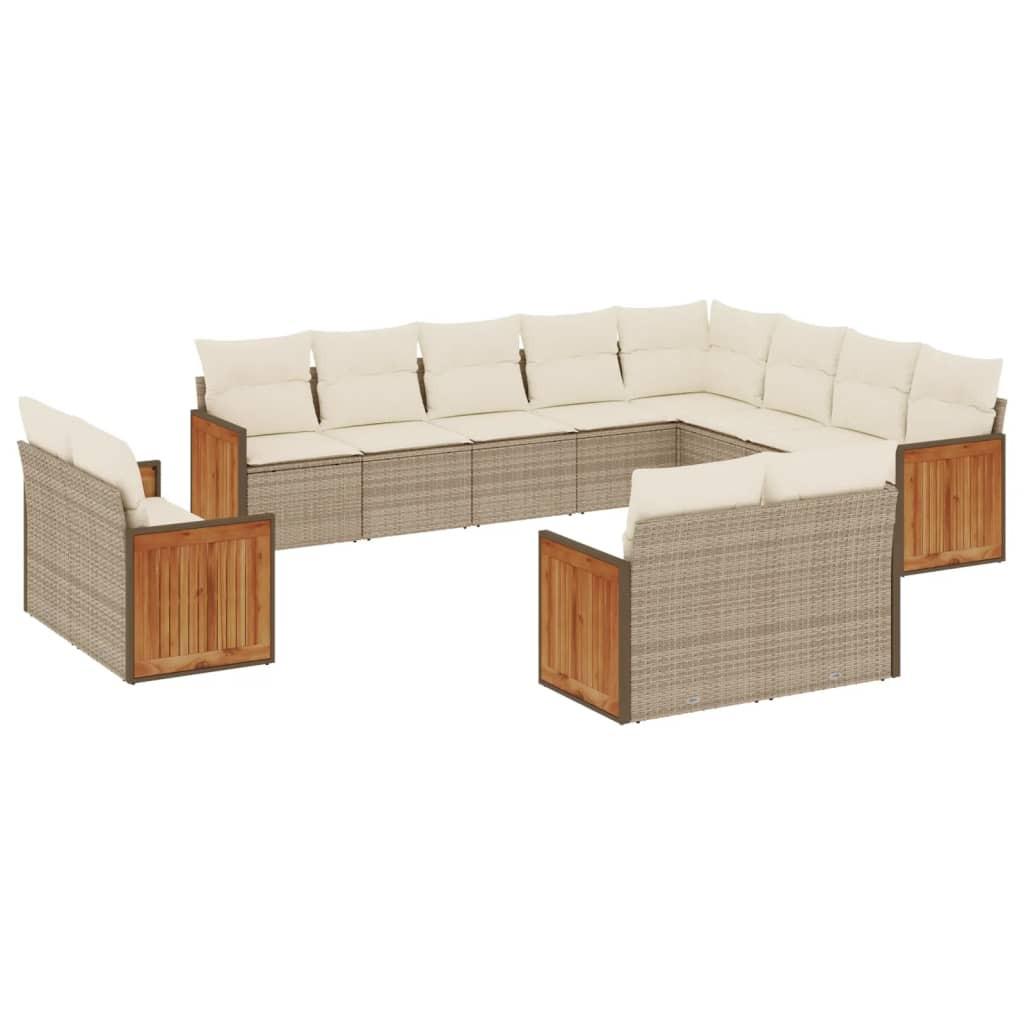 VidaXL Garten sofagarnitur poly-rattan  