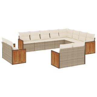 VidaXL Garten sofagarnitur poly-rattan  