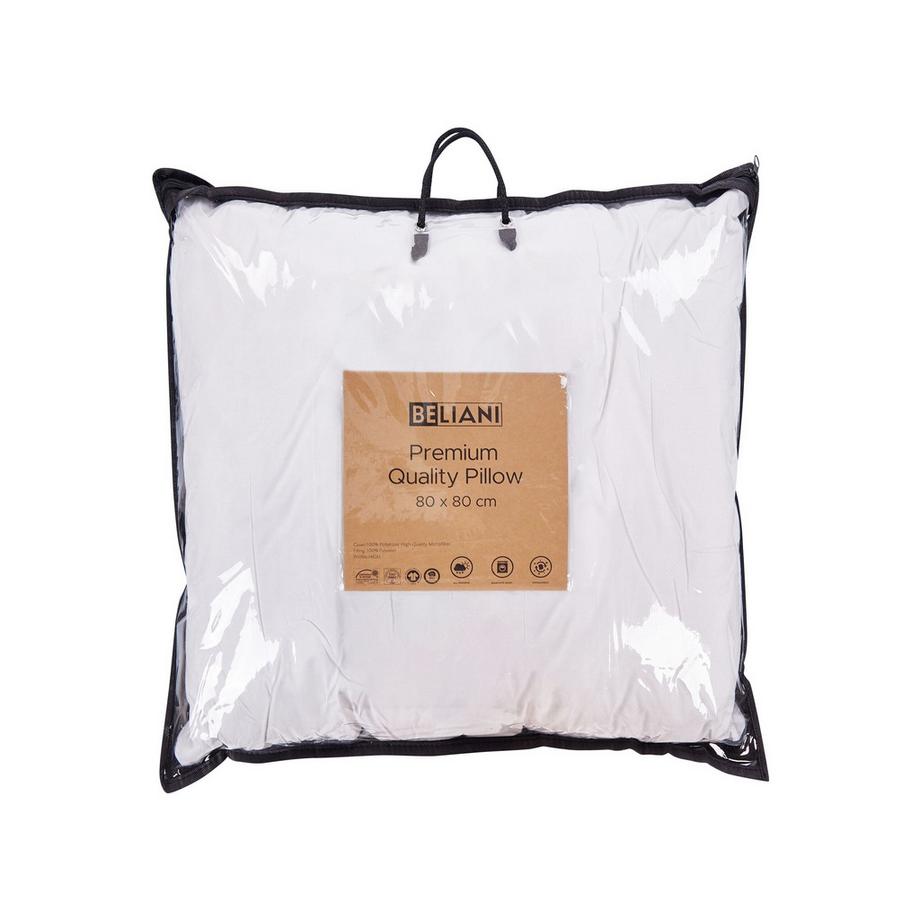 Beliani Pelister Cotone Japara Cuscino Set da 2  