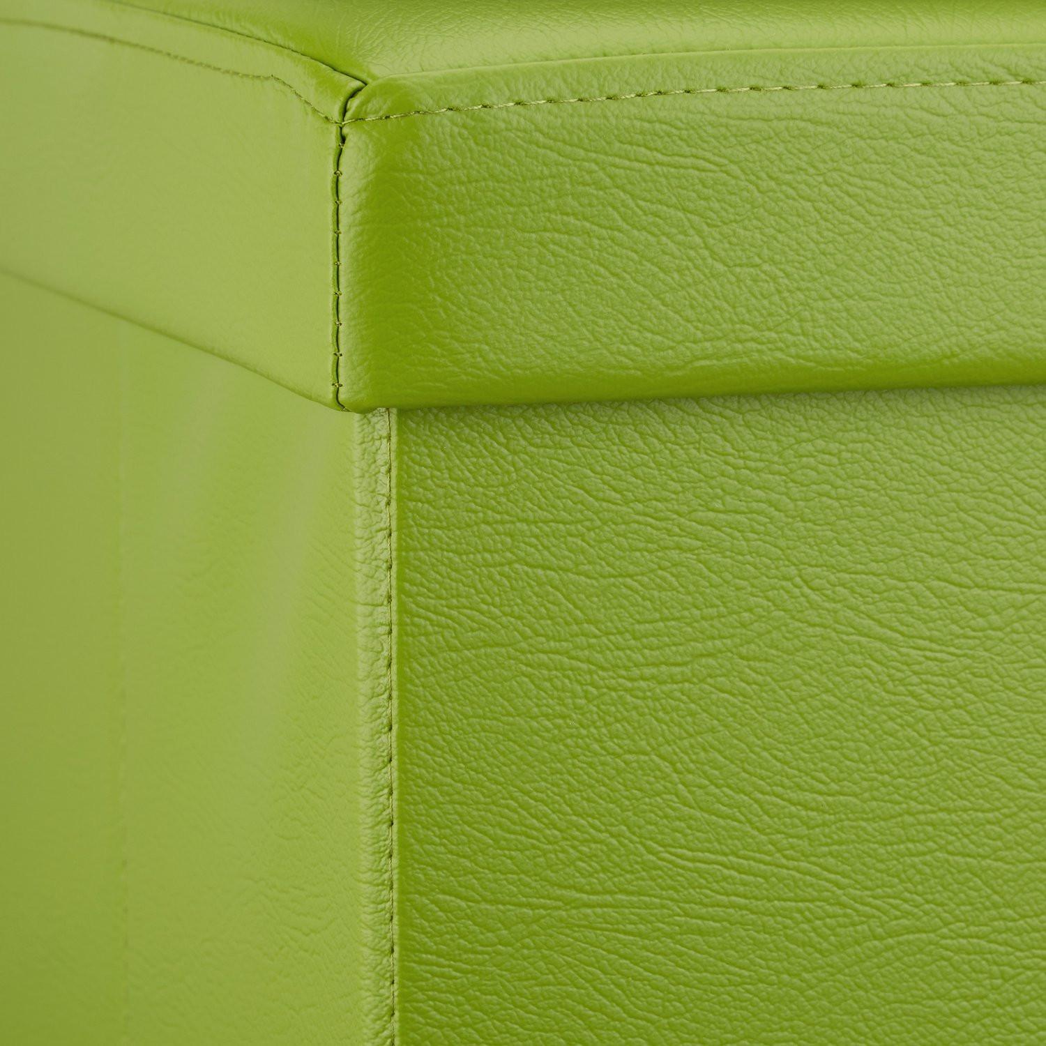 B2X Panca contenitore pieghevole in similpelle  