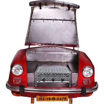 Grill Carbecue rouge 168x95x104