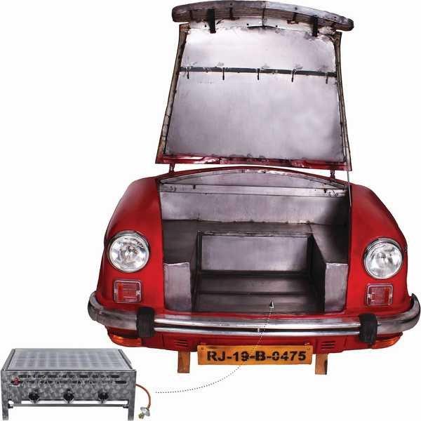 mutoni Grill Carbecue 168x95x104  