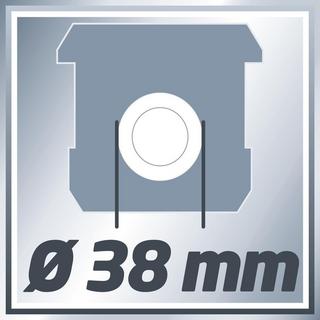 Einhell 15 L Papierbeutel für Nass-Trockensauger TC-VC 1812 & TC-VC 1815  