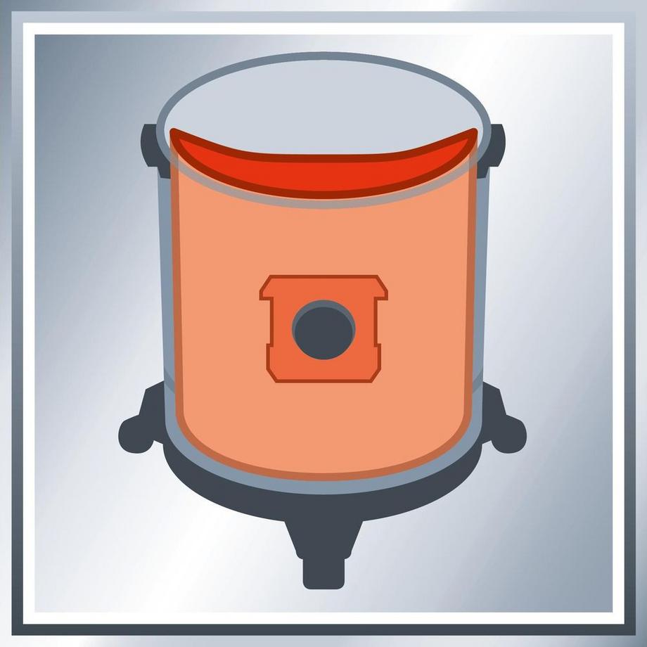 Einhell 15 L Papierbeutel für Nass-Trockensauger TC-VC 1812 & TC-VC 1815  