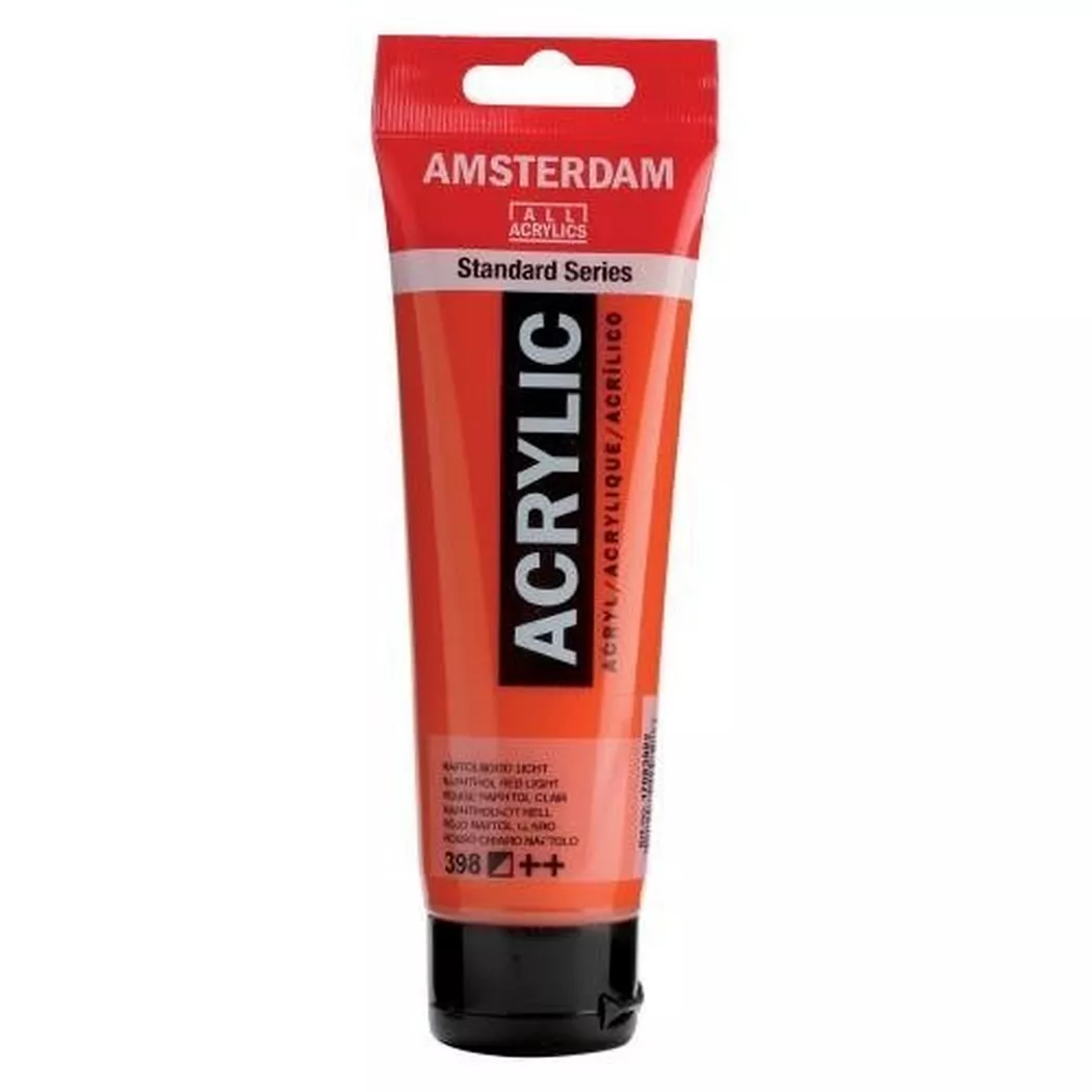 Talens AMSTERDAM Acrylfarbe - Naphtholrot hell