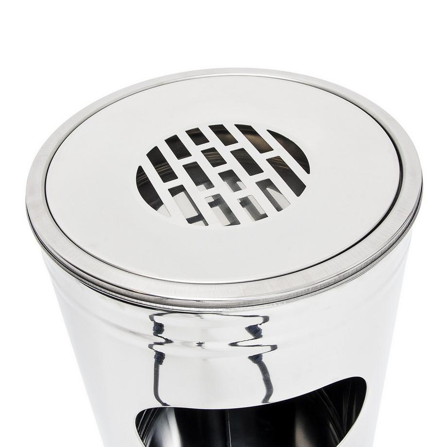 Northix Standaschenbecher für den Außenbereich 75 cm  