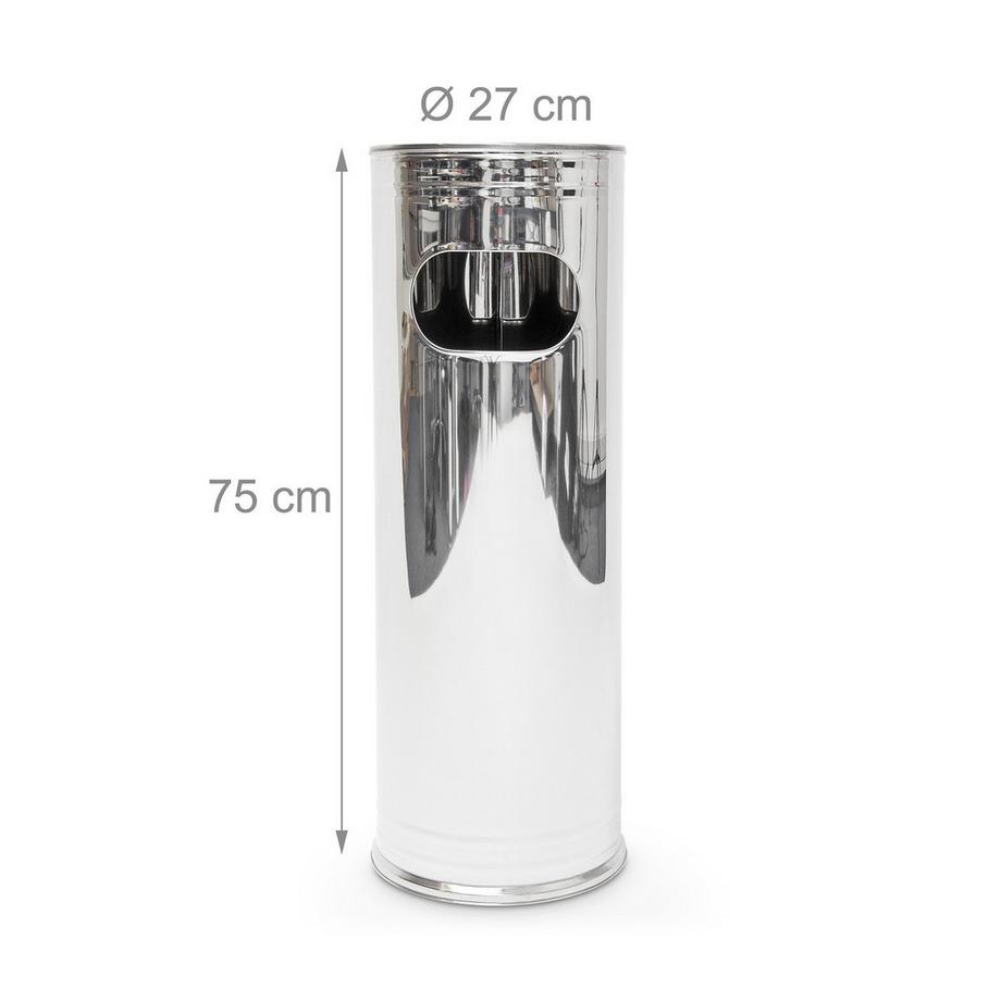 Northix Standaschenbecher für den Außenbereich 75 cm  