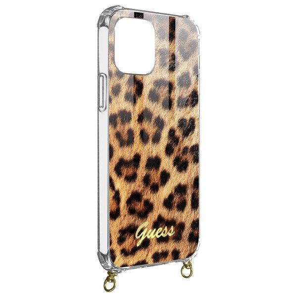 GUESS  Cover Leopardata iPhone 12 Pro Max Guess 