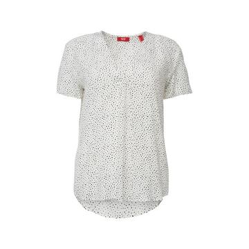 camicia con scollo a v