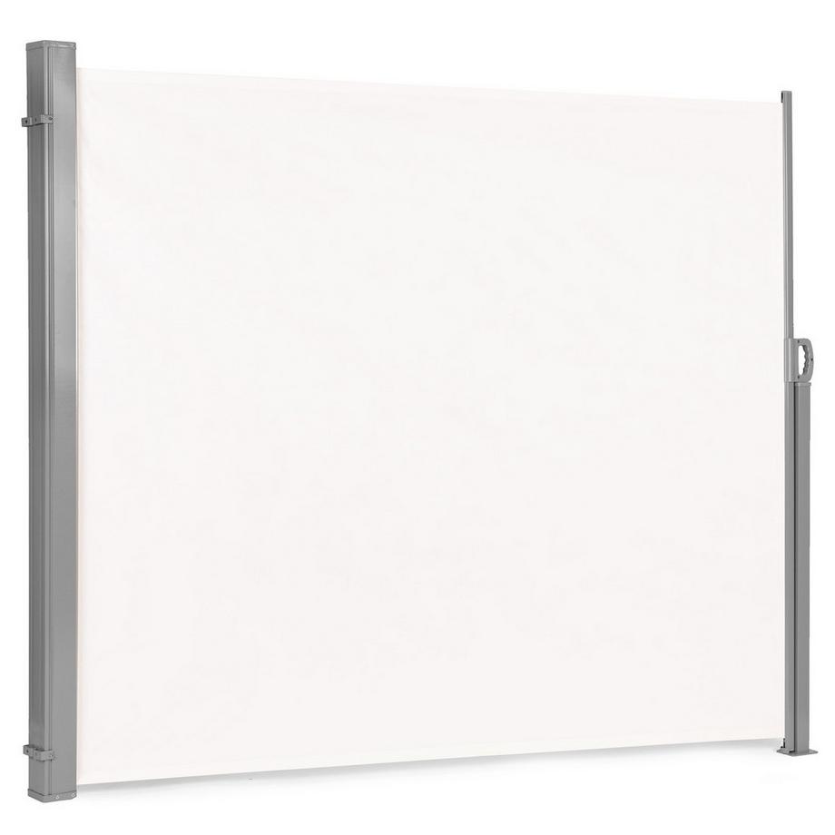 B2X Tenda laterale pieghevole, tenda a rullo, protezione per giardino, terrazza, beige  