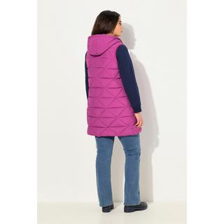 Ulla Popken Longue Veste Matelassée Coupe A Capuche  