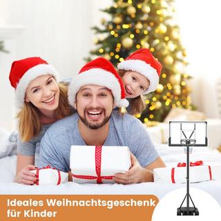 B2X  Outdoor Basketballkorb mit Ständer & Gewichtssack & 2 Netzen Basketballständer 