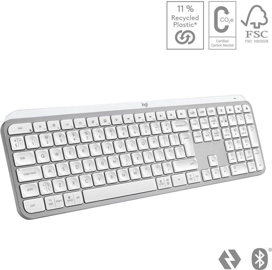 Logitech  MX Keys S pale grey 