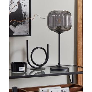 Beliani Lampe à poser en Métal Rétro TOSNA  