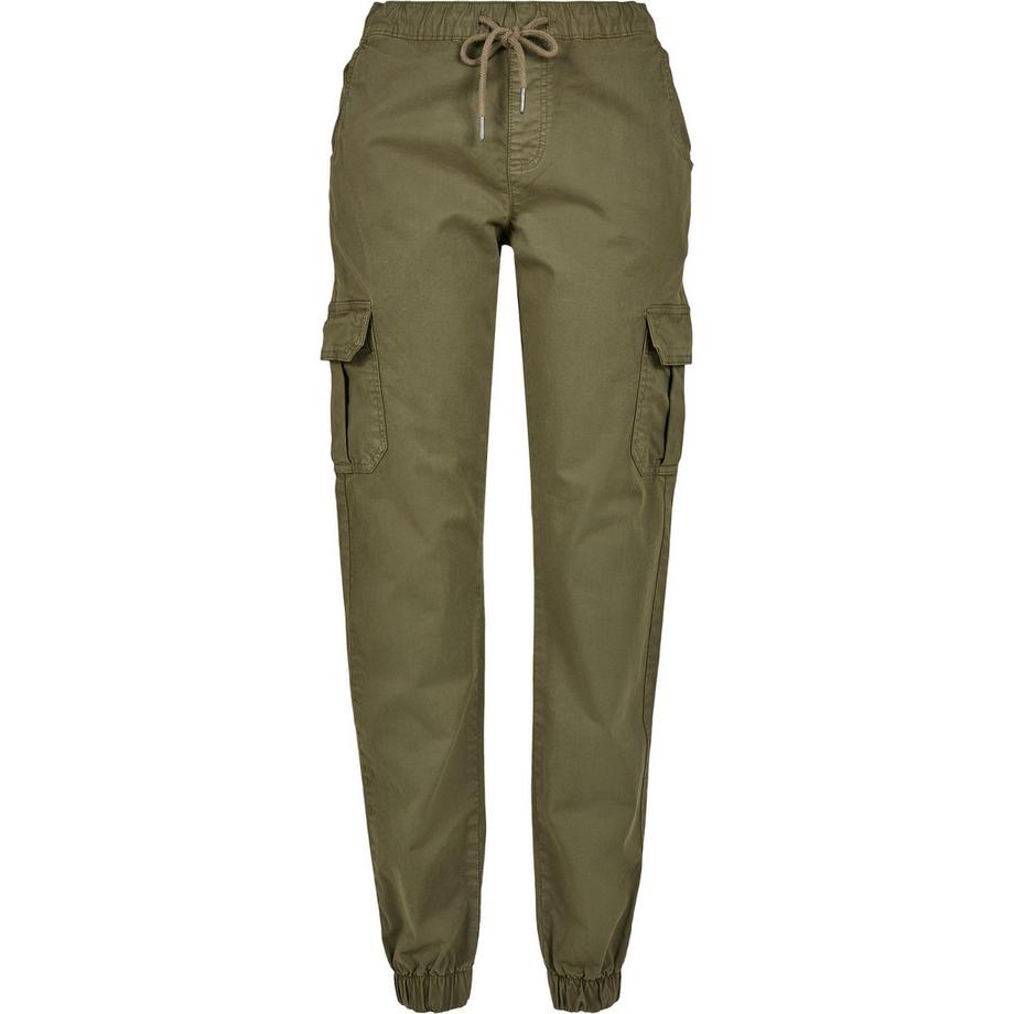 damenhosen high waist cargo jogging (grandes tailles)