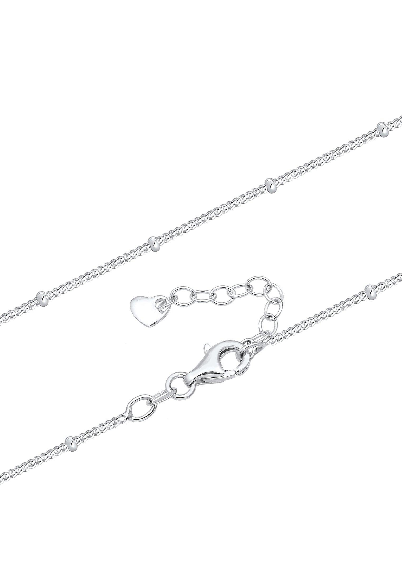 Elli  Halskette Marienbild Kreuz Anhänger 