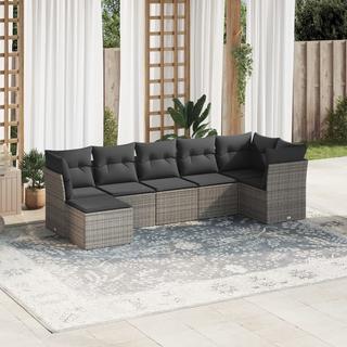 VidaXL Garten sofagarnitur poly-rattan  