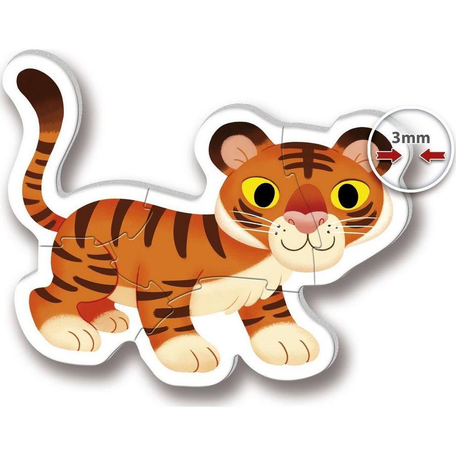 Clementoni  Puzzle Wildtiere (3-12) 