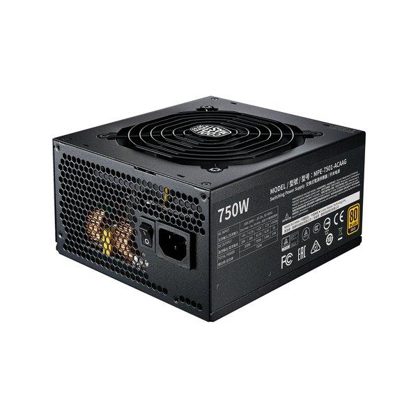 Cooler Master  MWE Gold 750 - V2 unité d'alimentation d'énergie 750 W 24-pin ATX ATX Noir 