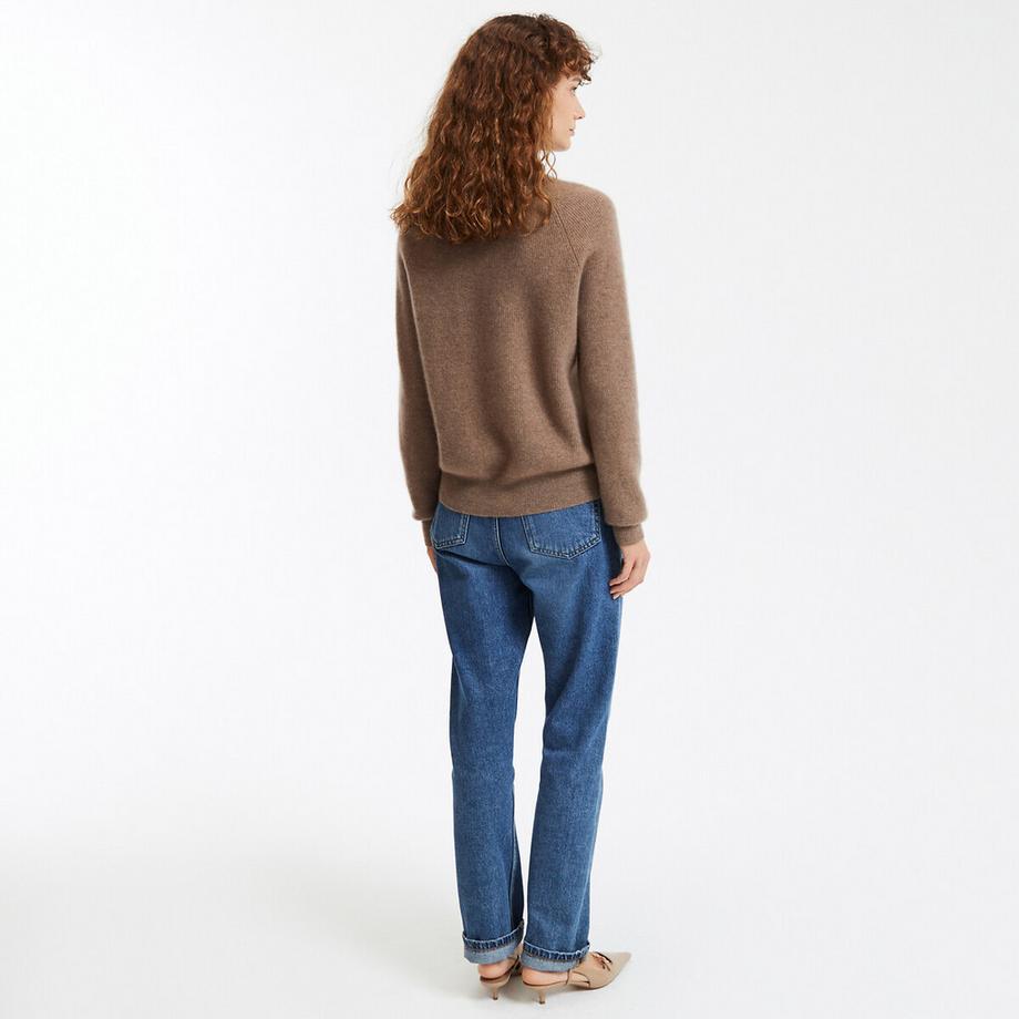 La Redoute Collections Stehkragenpullover  