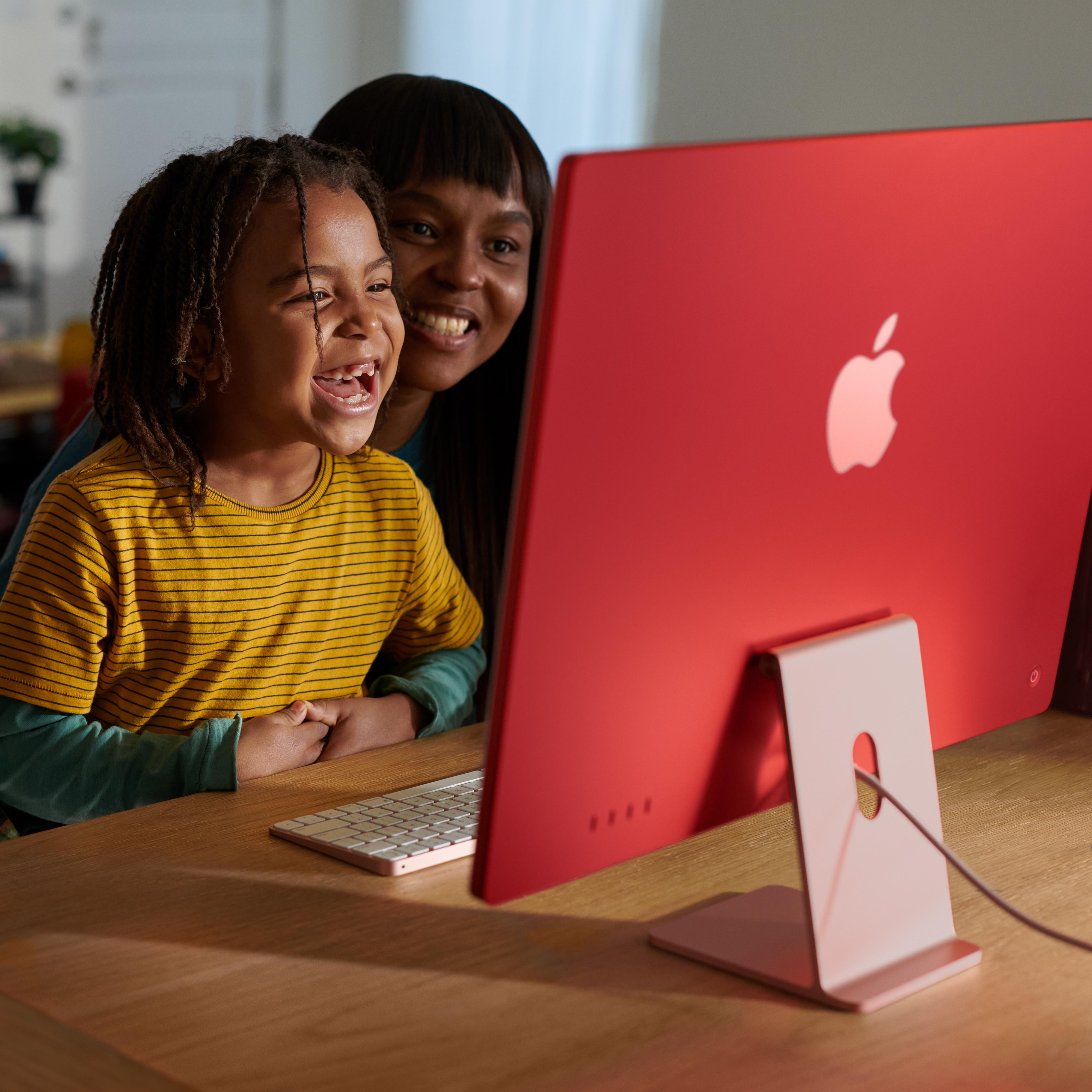 Apple  IMac  M M3 59,7 cm (23.5") 4480 x 2520 Pixel All-in-One-PC 8 GB 512 GB SSD macOS Sonoma Wi-Fi 6E (802.11ax) Blau 