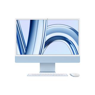 Apple  IMac  M M3 59,7 cm (23.5") 4480 x 2520 Pixel All-in-One-PC 8 GB 512 GB SSD macOS Sonoma Wi-Fi 6E (802.11ax) Blau 