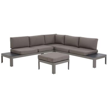 Set lounge pour jardin en Aluminium Moderne FERENTINO