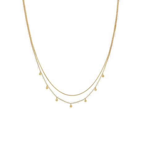 Elli  Collier Femmes Couches Plaquette Pendentif 