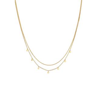 Elli  Collier Femmes Couches Plaquette Pendentif 