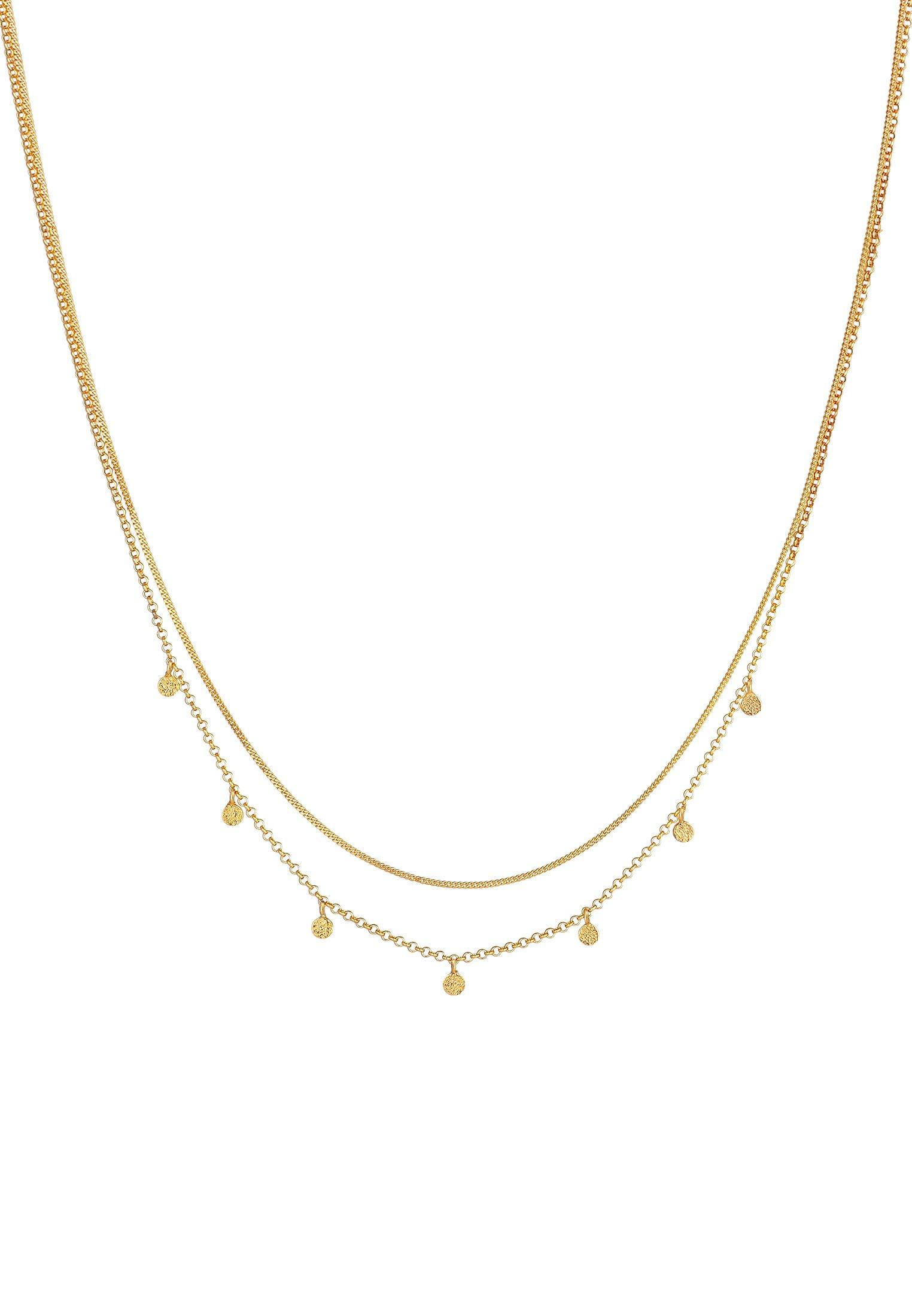 Elli  Collier Femmes Couches Plaquette Pendentif 