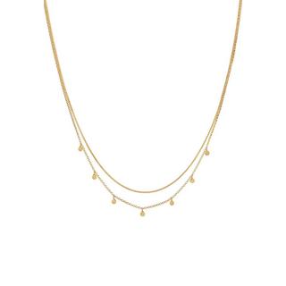 Elli  Collier Femmes Couches Plaquette Pendentif 