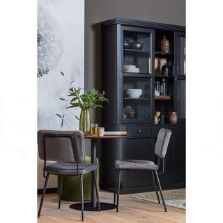 mutoni Buffetschrank Lagos Kiefer deep black 166x214  