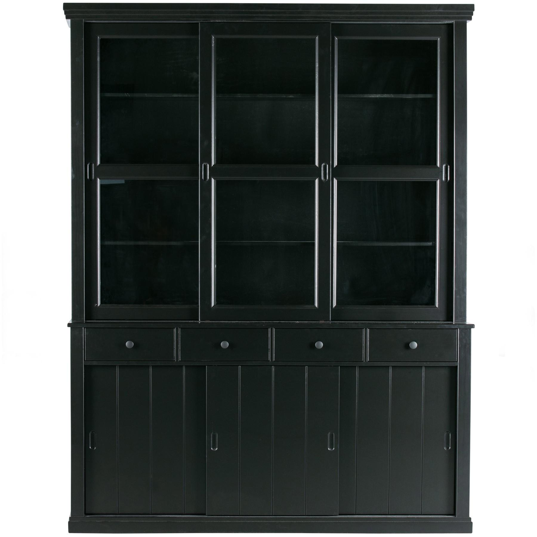 mutoni Mobile buffet Pino Lagos nero profondo 166x214 cm  