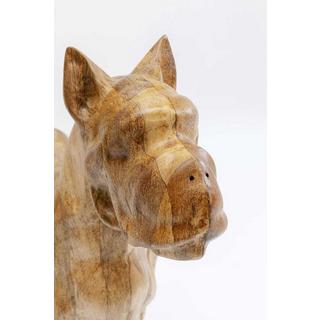 KARE Design  Figura decorativa Bulldog Legno 70x78 