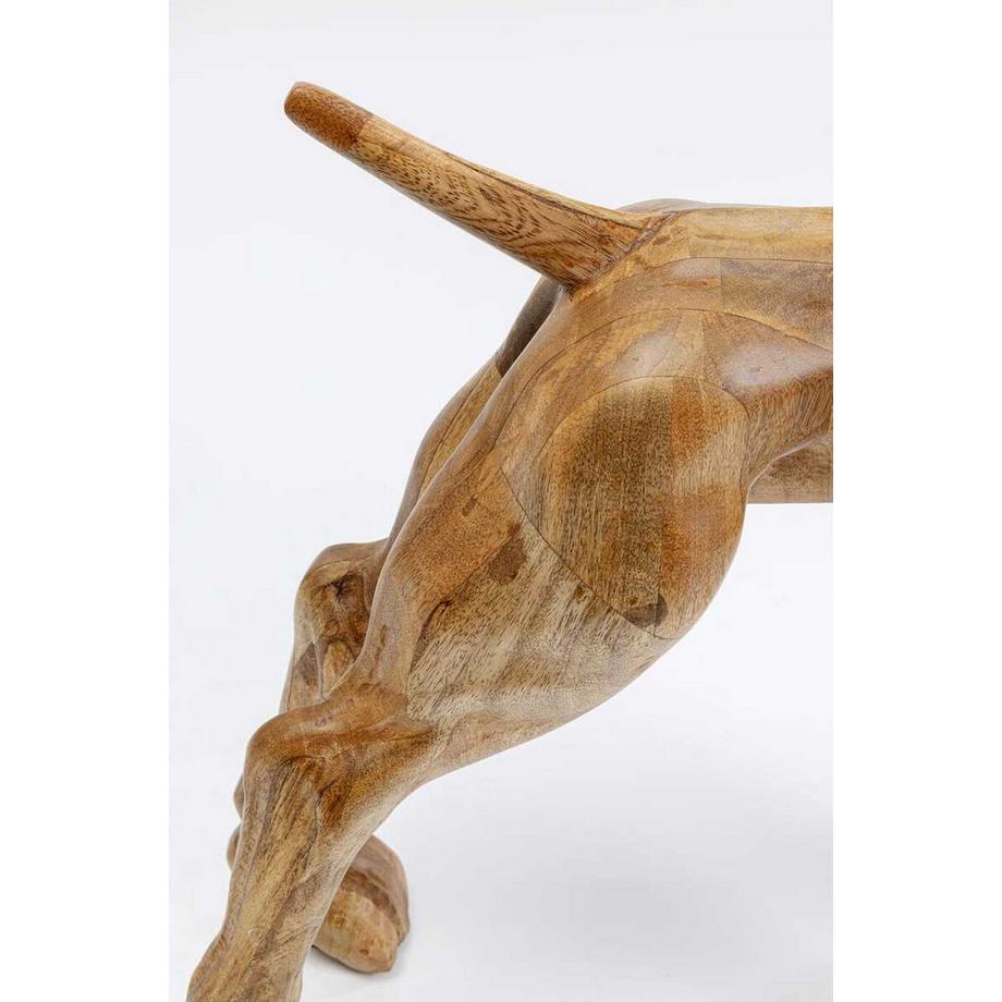 KARE Design  Figurine décorative Bulldog Wood 70x78 
