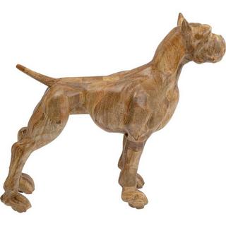 KARE Design  Figura decorativa Bulldog Legno 70x78 