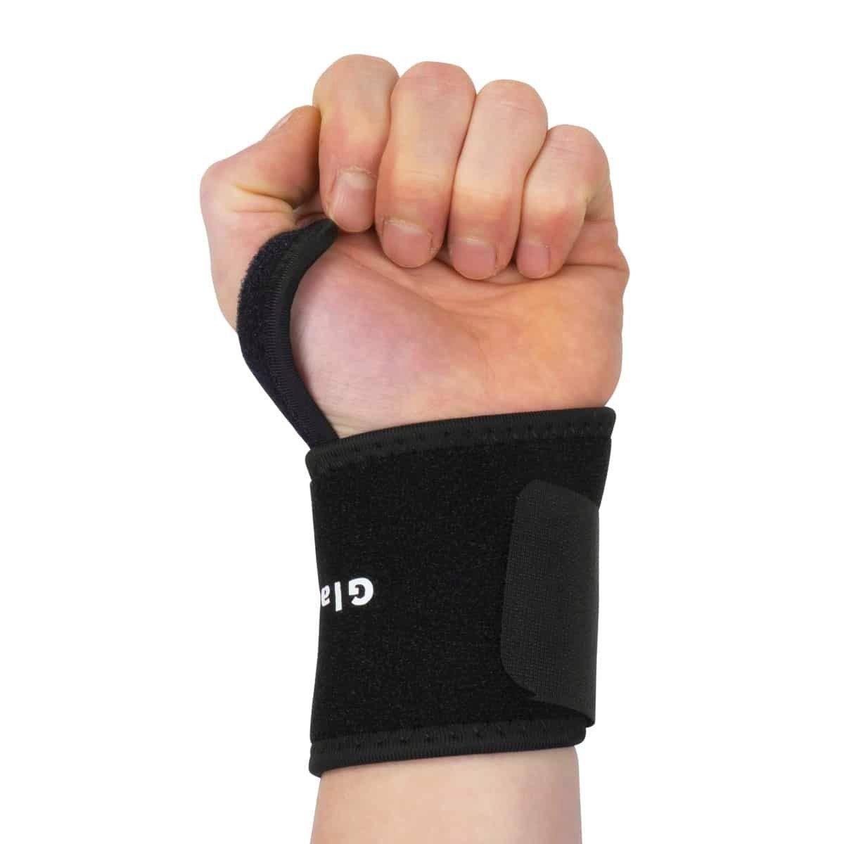 JustFit  Maintiens protège poignet en néoprène pour sportifs "Hand Grips" (lot de 2) 