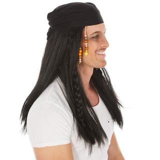 Tectake  Parrucca Pirata 